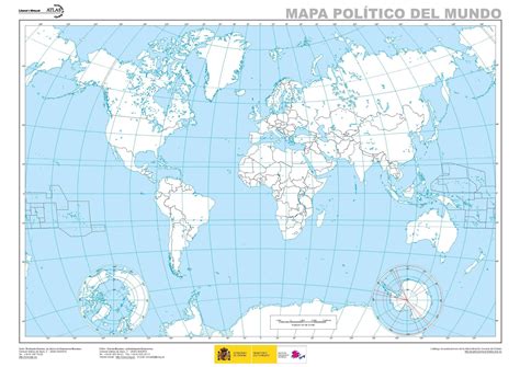 Mapa Politico De America En Blanco Para Imprimir Mapa ...