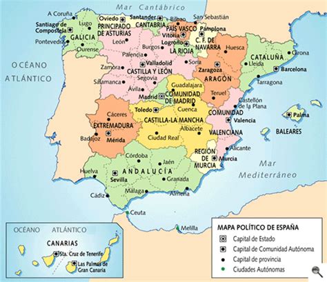 mapa politico de españa   Buscar con Google | España ...