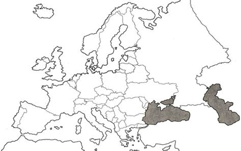 Mapa Politico De Europa Sin Nombres | My blog