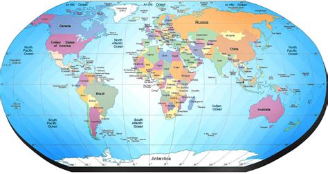 Mapa Político del Mundo | Mapas Políticos | Atlas del Mundo