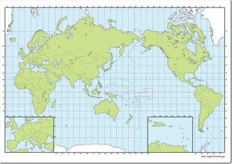 Mapa político mudo del Mundo en color Mapa de países del ...