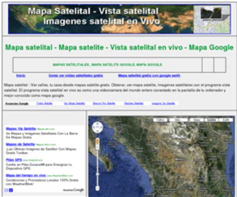Mapa satelital.com: Mapa satelital   mapa satelite, Vista ...