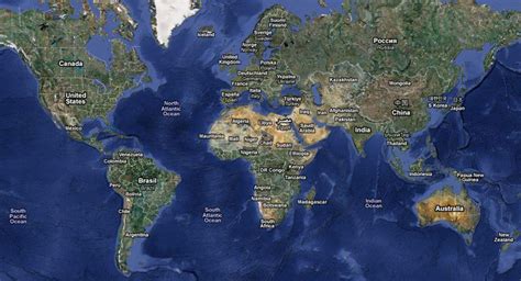 Mapa satelital en vivo