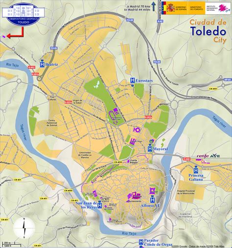 Mapa Toledo Turistico | My blog