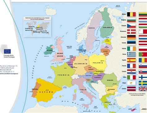 Mapa Unión Europea | Europe Direct Cáceres