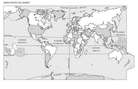 Mapamundi, 100 mapas del mundo para imprimir y descargar ...