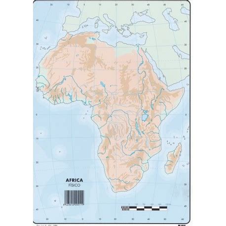 Mapas África Físico