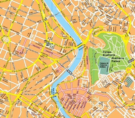 Mapas Bilbao | Mapas Posters Mundo y España