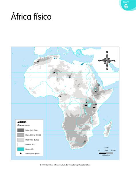 MAPAS DE ÁFRICA: FÍSICOS, POLÍTICOS Y MUDOS | JUGANDO Y ...