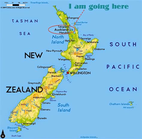 Mapas de Auckland   Nova Zelândia | MapasBlog