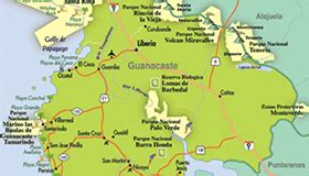 Mapas de Costa Rica que le ayudaran a planear sus ...