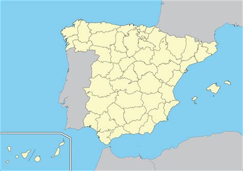 Mapas de España en Vector + [Bonus] Enlaces a otros Mapas ...