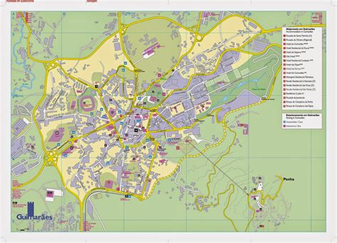 Mapas de Guimarães   Portugal | MapasBlog