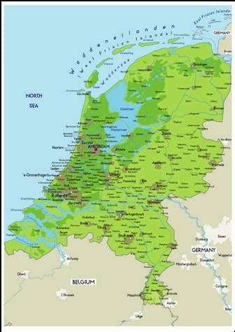 Mapas de Holanda