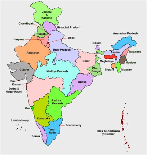 Mapas de India