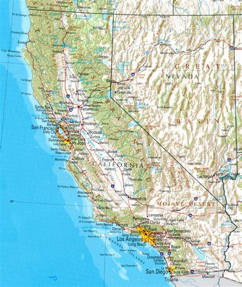 Mapas de Los Angeles   EUA | MapasBlog