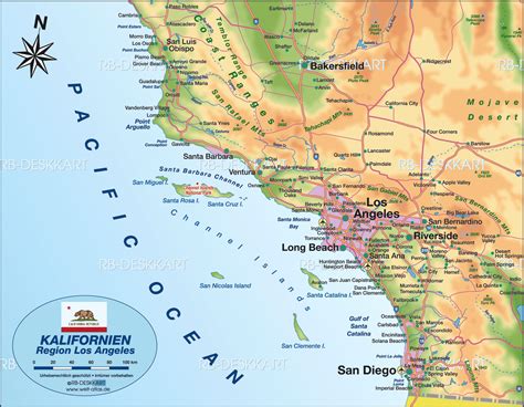 Mapas de Los Angeles   EUA | MapasBlog