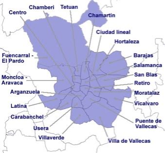 Mapas de Madrid, calles, itinerarios, metro y feria IFEMA ...