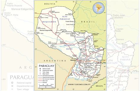 Mapas de Paraguay se encuentran desactualizados hace 40 ...
