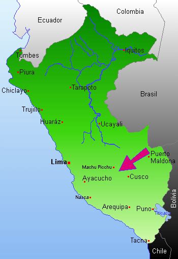 Mapas del Camino del Inca