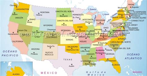 Mapas del Mundo: Mapas de los Estados Unidos