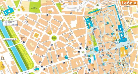 Mapas Detallados de León para Descargar Gratis e Imprimir