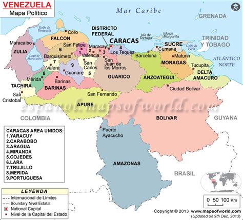 Mapas   GEOGRAFÍA ECONÓMICA DE VENEZUELA