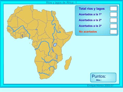Mapas Interactivos De Africa Fisico