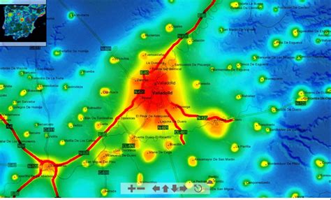 Mapas interactivos de contaminación lumínica – La Cartoteca
