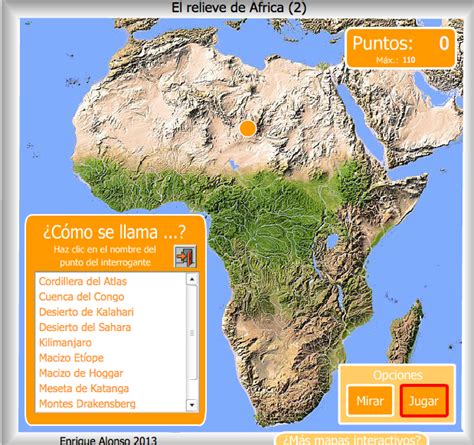 Mapas interactivos para estudiar África. | Historia y ...