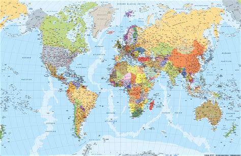 Mapas Murales España y el Mundo