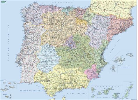 Mapas Murales España y el Mundo