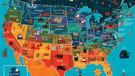 Mapas para conocer Estados Unidos