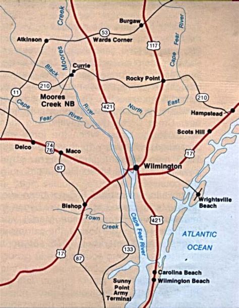 Mapas tematicos de Carolina del Norte