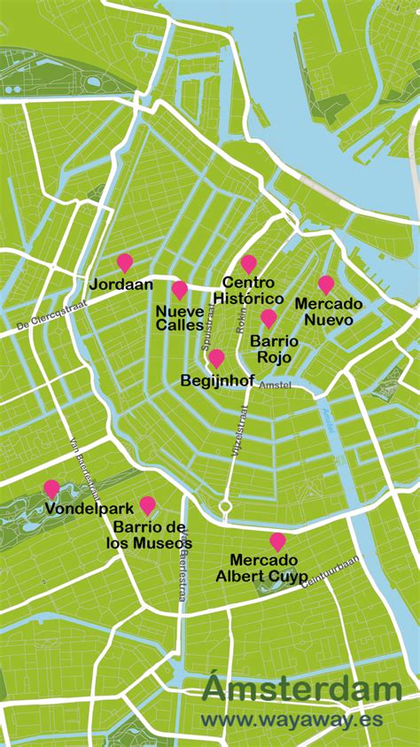 Mapas turísticos de Holanda | Plano de Holanda