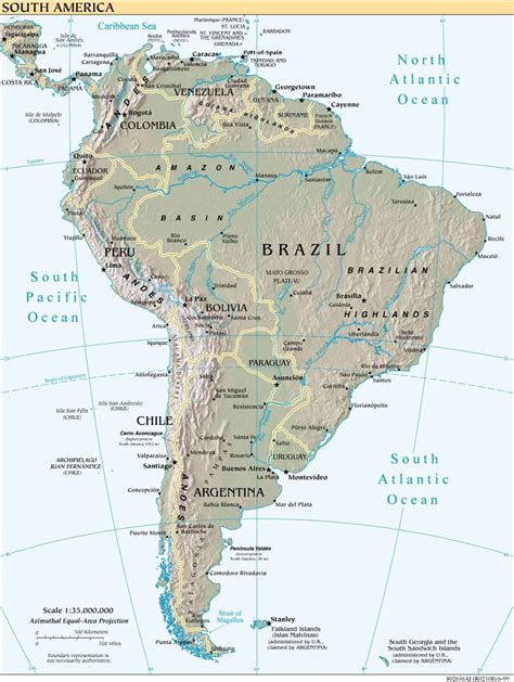 Maproom: Physical Climate: Regional: South America