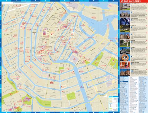 Maps of Amsterdam | Detailed map of Amsterdam in English ...