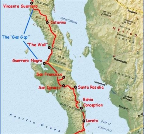 Maps of Baja California Mexico   Map   Travel   Holiday ...