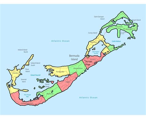 Maps of Bermuda | Detailed map of Bermuda in English ...