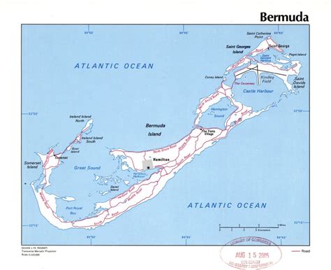 Maps of Bermuda | Detailed map of Bermuda in English ...