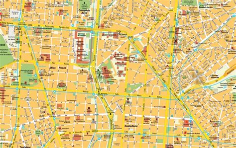 maps of dallas: Map of Madrid, Spain