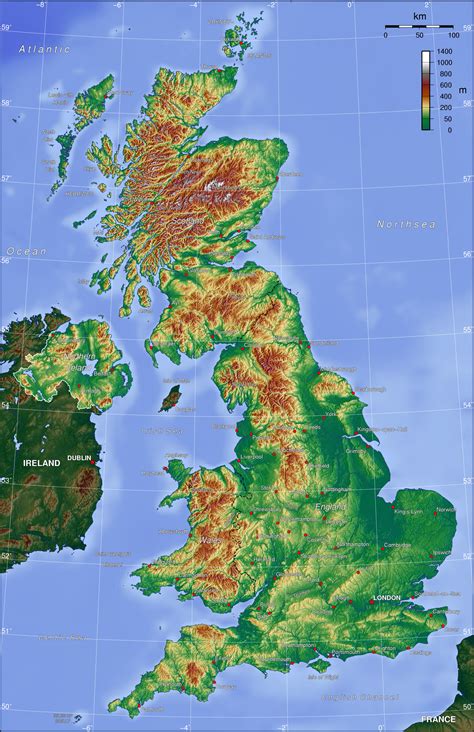 Maps of England Britain and the UK