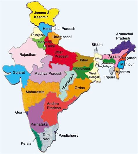 Maps of Protected Areas in India