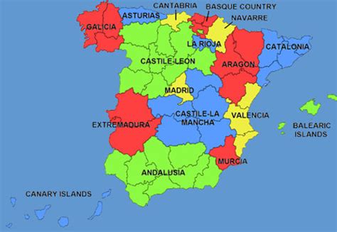 Maps Of Spain, Spanish Cities, Spanish Provinces, Spanish ...