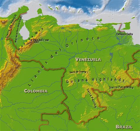 Maps of Venezuela | Bizbilla.com