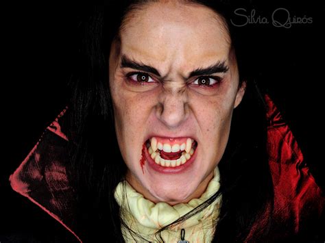 Maquillaje vampiro para niños y adultos   Silvia Quirós