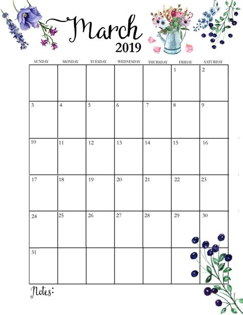 March 2019 Calendar | Latest Calendar