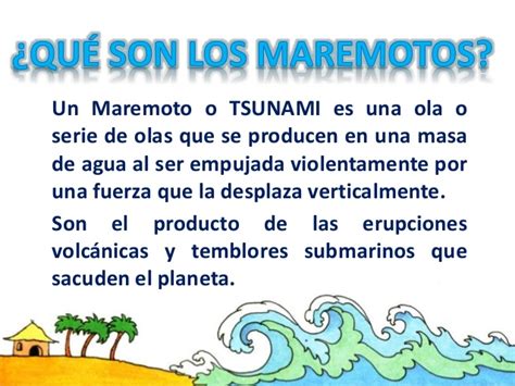 Maremoto o tsunami