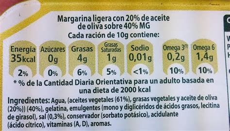 Margarina vegetal sin aceite de palma