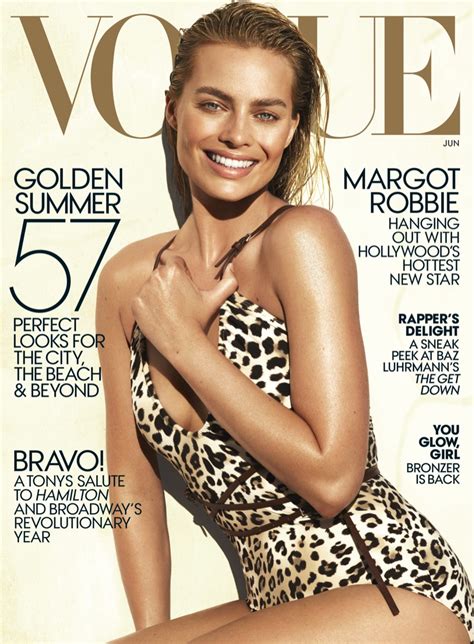 Margot Robbie Vogue Magazine June 2016 Photoshoot